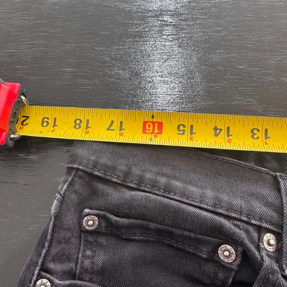 Levi's 511 Mens Black Slim Fit‎ Jeans W38 L34 Waterless Denim